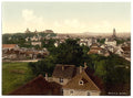 Gotha with Inselberg Thuringia Vintage A4 Photo Print