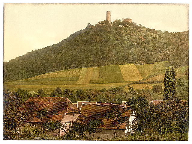 Gottingen Plesse Hanover Vintage A4 Photo Print