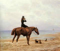 Goubie Jean Richard Looking Out To Sea A4 Photo Print