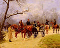 Goubie Jean Richard Rendez Vous At The Meet A4 Photo Print