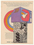 Gould Electronics Rainbow Vintage Retro Advert Ads A4 Photo Print