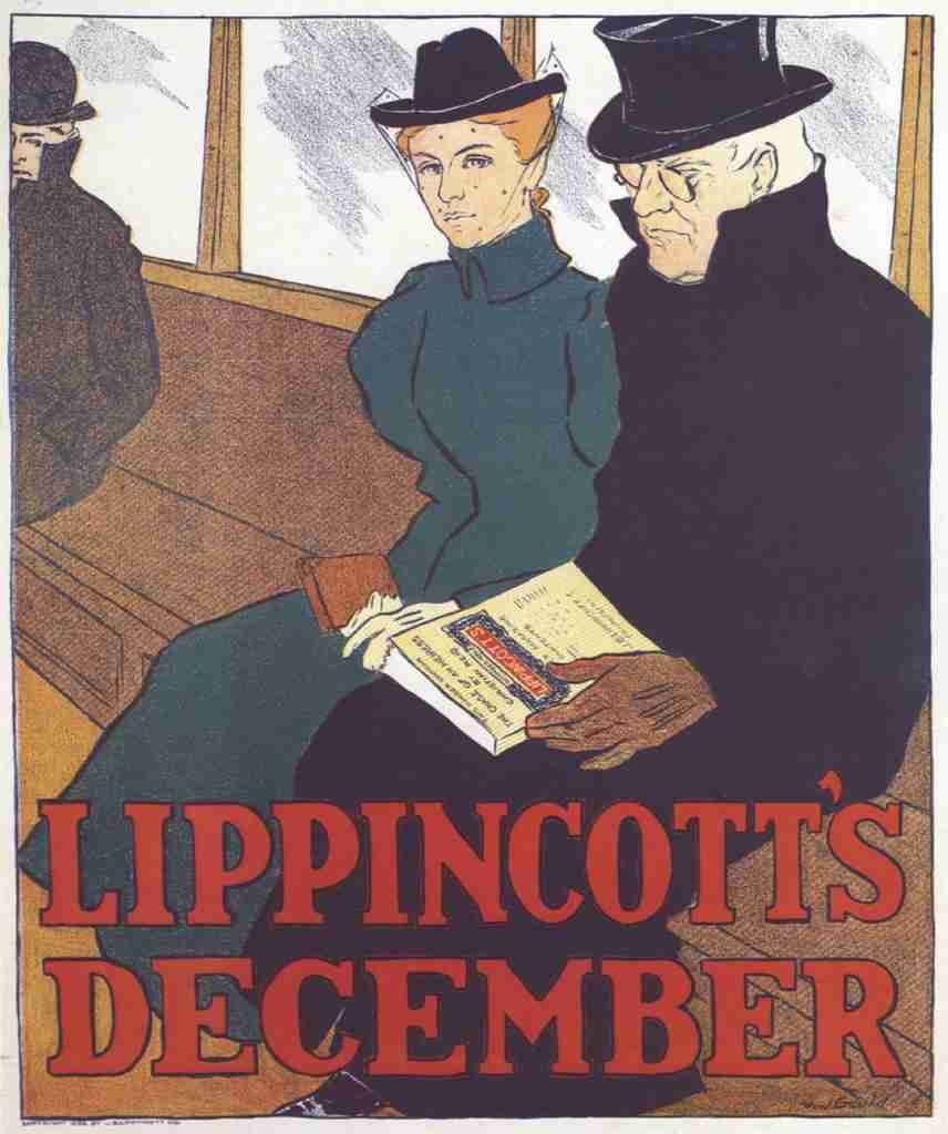 Gould Joseph J 1880 1935 Lippincotts December 1896 A4 Photo Print