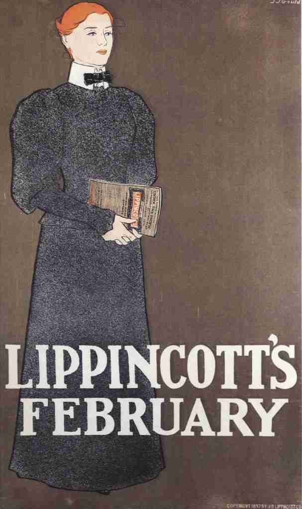 Gould Joseph J 1880 1935 Lippincotts February 1897 A4 Photo Print