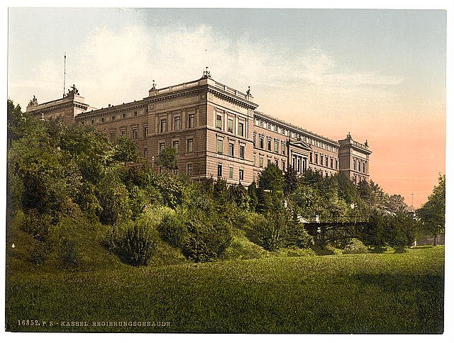 Government building Cassel Hesse Nassau Vintage A4 Photo Print