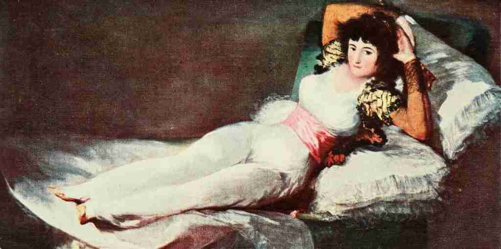 Goya Francisco 1746 1828 Goya 1914 La Maja Clothed A4 Photo Print