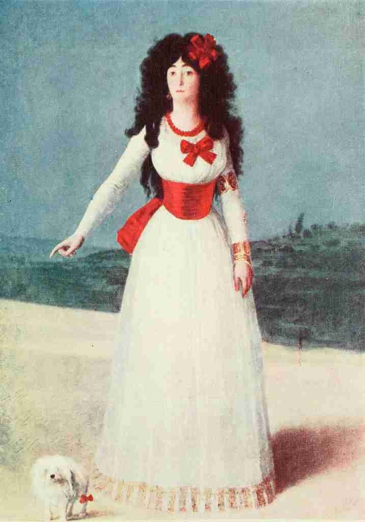 Goya Francisco 1746 1828 Goya 1914 The Duchess of Alba A4 Photo Print