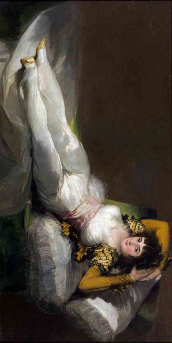 Goya Francisco 1746 1828 La Maja Clothed Goya A4 Photo Print