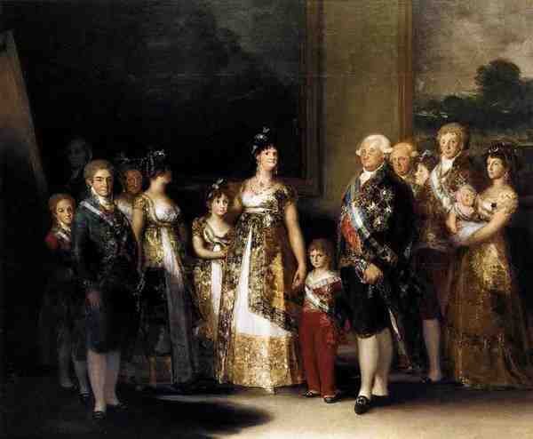 Goya Francisco De Charles Iv And His Family A4 Photo Print