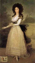 Goya Francisco De Dona Tadea Arias De Enriquez A4 Photo Print