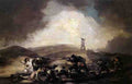 Goya Francisco De Robbery A4 Photo Print