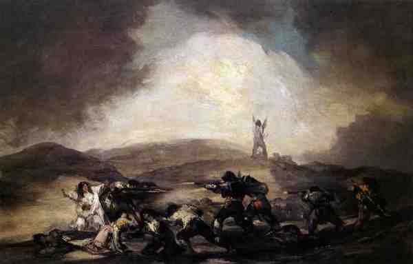 Goya Francisco De Robbery A4 Photo Print