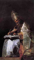 Goya Francisco De St Gregory A4 Photo Print