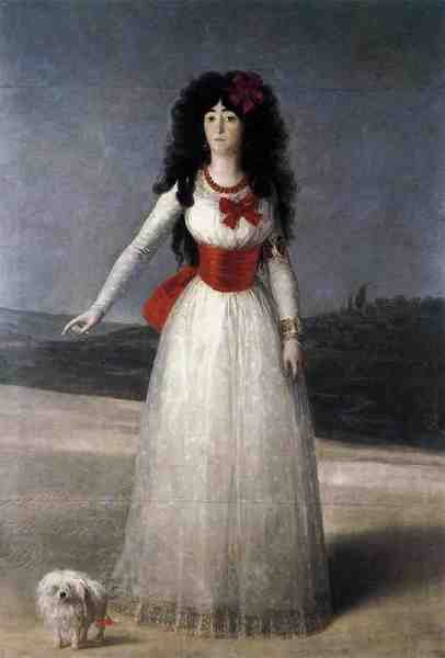 Goya Francisco De The Duchess Of Alba A4 Photo Print