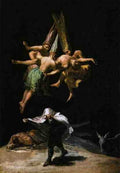 Goya Francisco De Witches In The Air A4 Photo Print