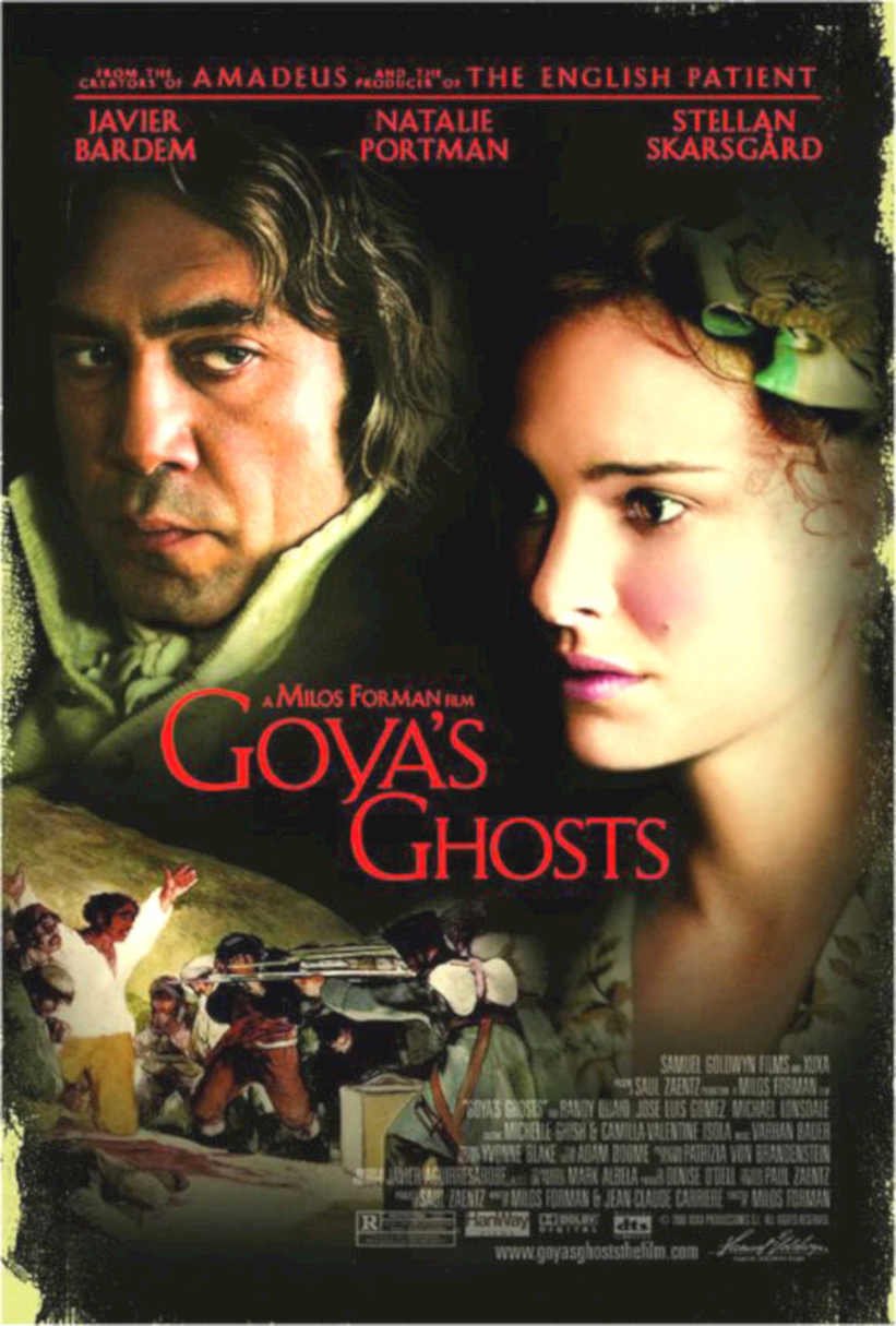 Goya Ghosts Bardem Vintage Retro Advert Poster A4 Photo Print