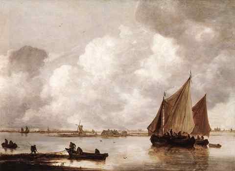 Goyen Jan van Haarlemer Meer A4 Photo Print