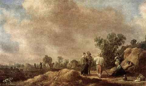 Goyen Jan van Haymaking A4 Photo Print
