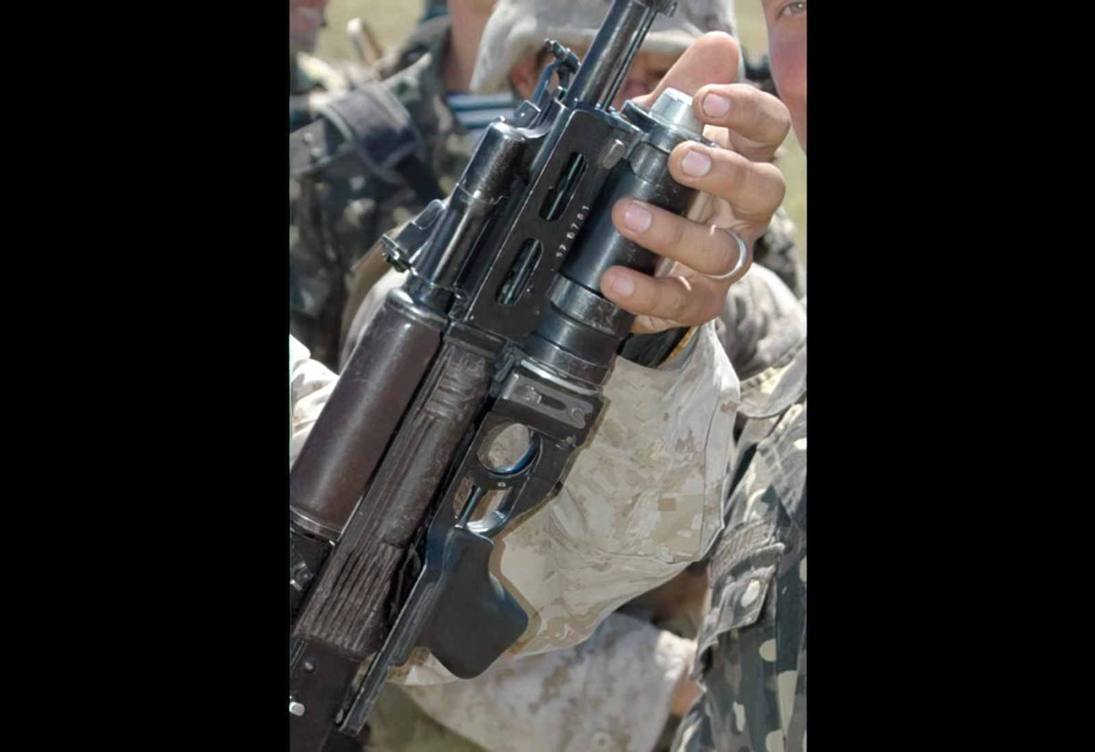 Gp25 Grenade Launcher 4 A4 Photo Print