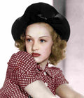 Grable Betty 7C film star poster A4 Photo Print