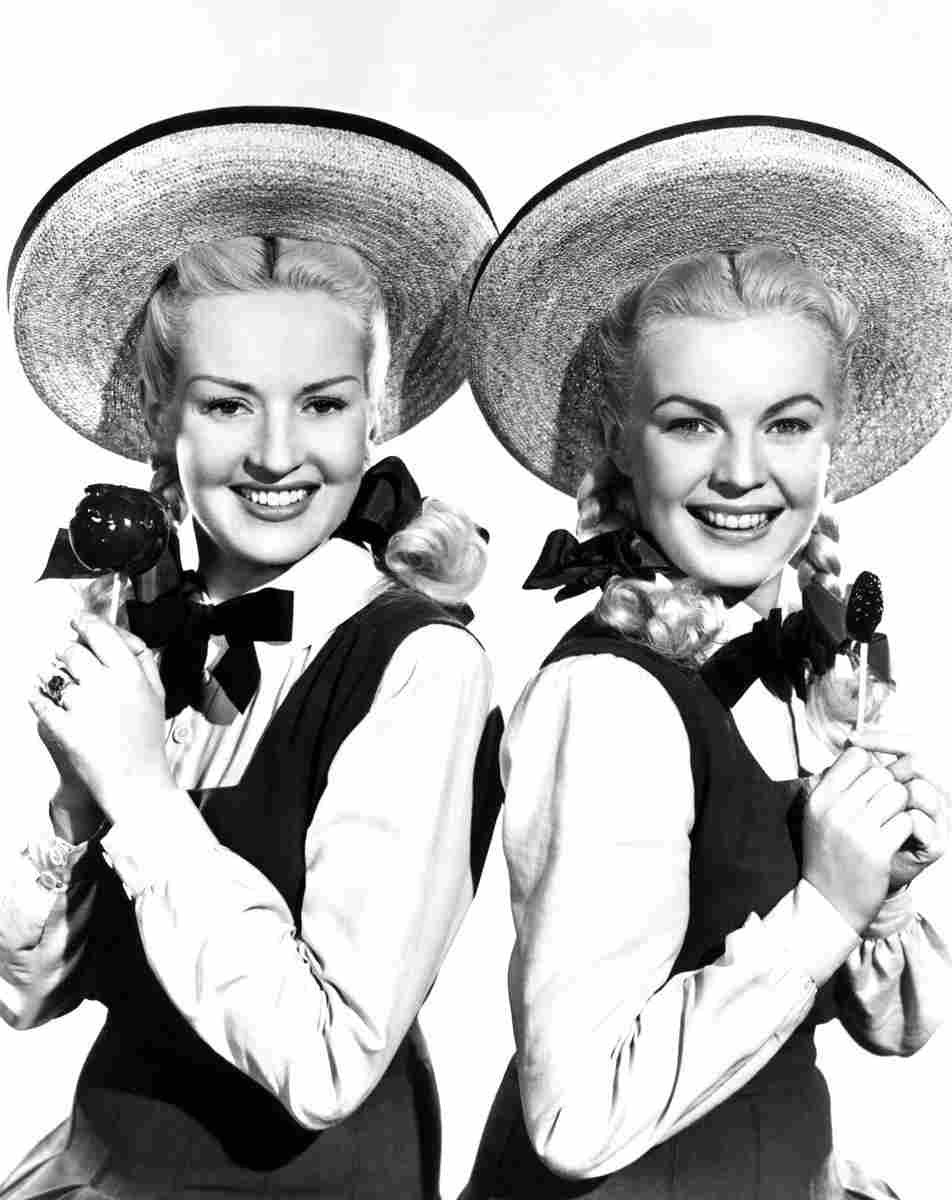 Grable Betty Dolly Sisters The 3 film star poster A4 Photo Print