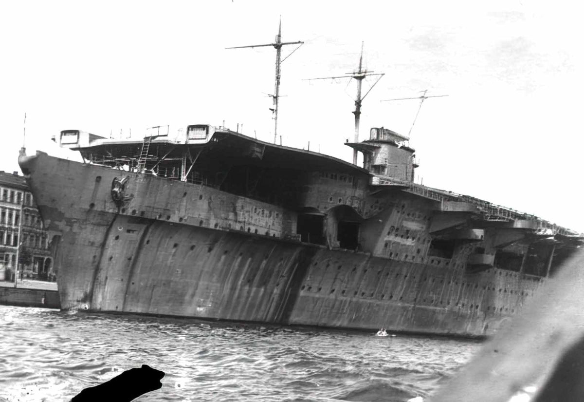 Graf Zeppelin Aircraft Carrier Germany 2 A4 Photo Print