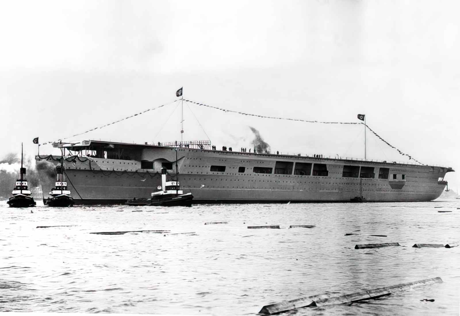 Graf Zeppelin Aircraft Carrier Germany A4 Photo Print