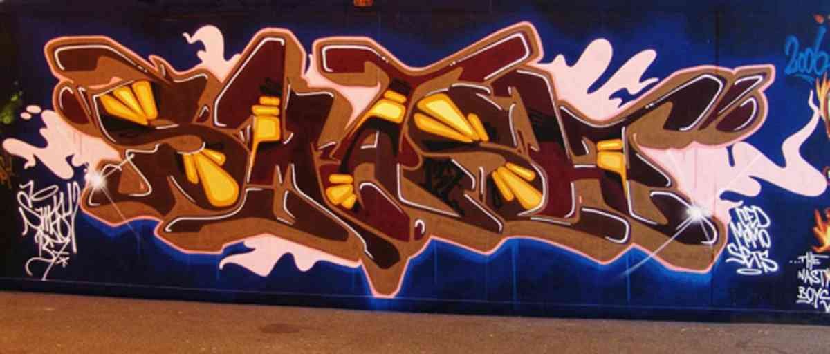 Graffiti Murals Street Art 0012 sl gallery big 80ce7282c5 A4 Photo Print