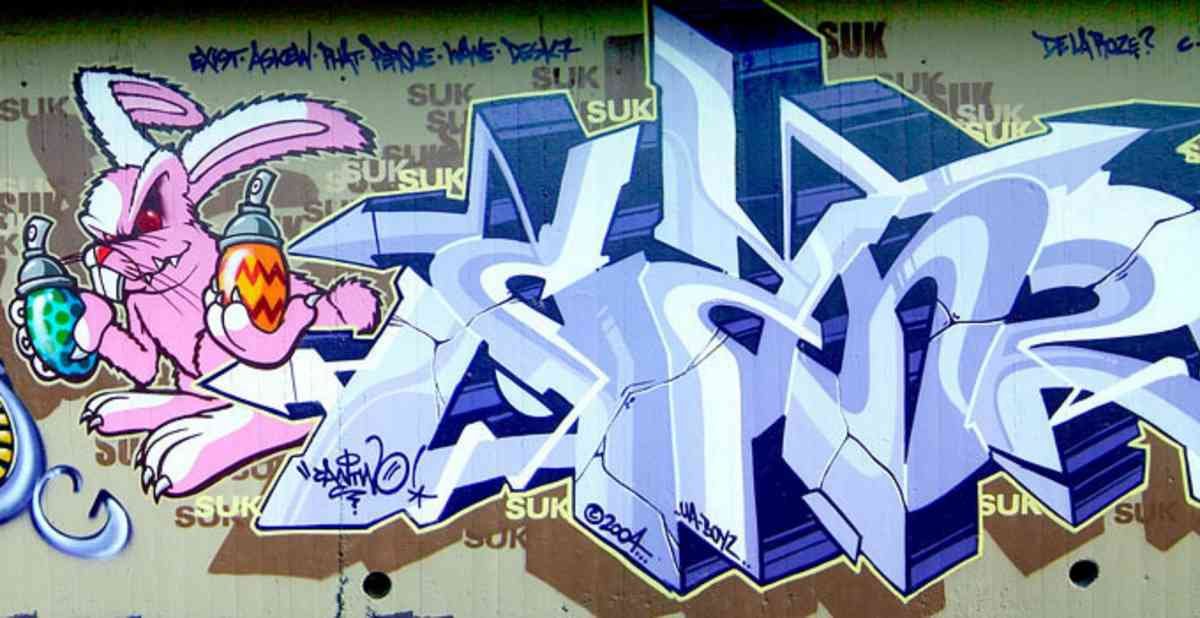 Graffiti Murals Street Art 0019 04 in3 web A4 Photo Print