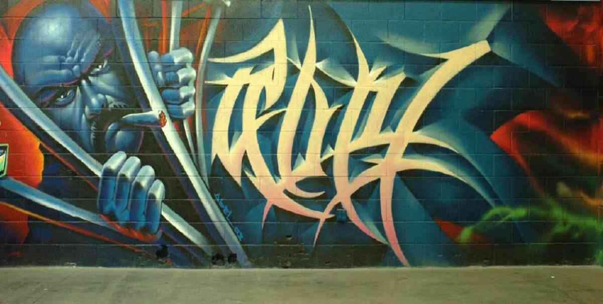 Graffiti Murals Street Art 0024 San Diego aa 60 A4 Photo Print