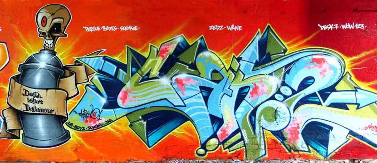 Graffiti Murals Street Art 0026 04 do web A4 Photo Print