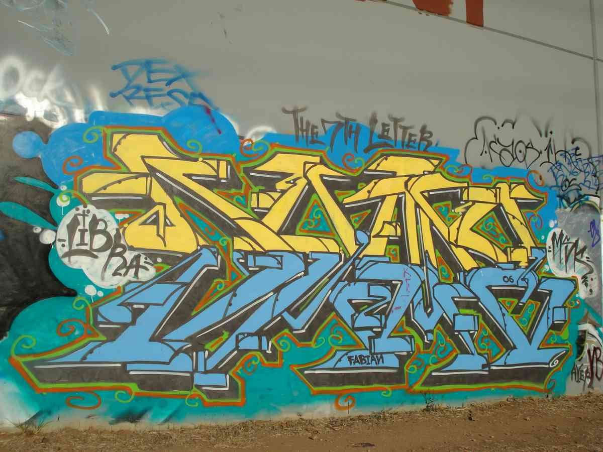 Graffiti Murals Street Art 0032 371306787 5b6613fd47 o A4 Photo Print