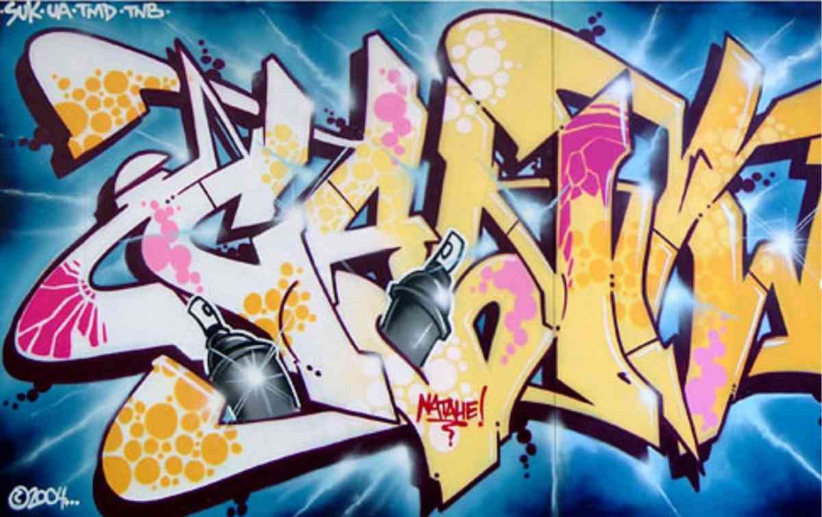Graffiti Murals Street Art 0033 04 hd web A4 Photo Print