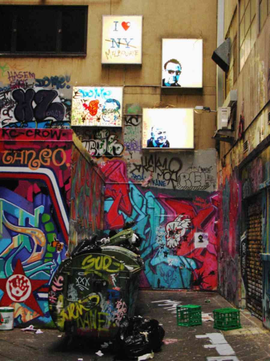 Graffiti Murals Street Art 004 1418 A4 Photo Print