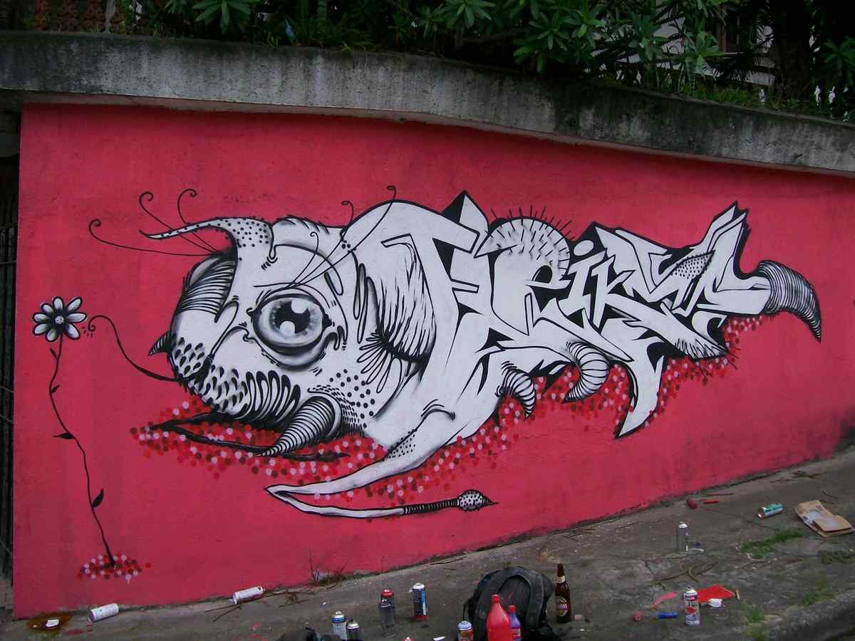 Graffiti Murals Street Art 005 4166612344 f056ca113a o A4 Photo Print