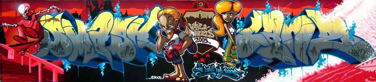 Graffiti Murals Street Art 0050 05 CH web A4 Photo Print