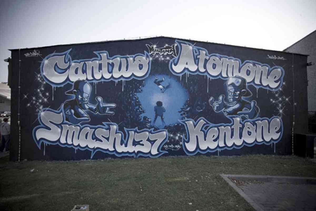 Graffiti Murals Street Art 0056 sl gallery big b7e4fc521a A4 Photo Print
