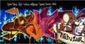 Graffiti Murals Street Art 0057 05 in web A4 Photo Print