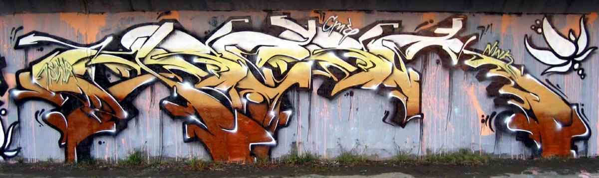 Graffiti Murals Street Art 0060 asesr taiwan3 A4 Photo Print
