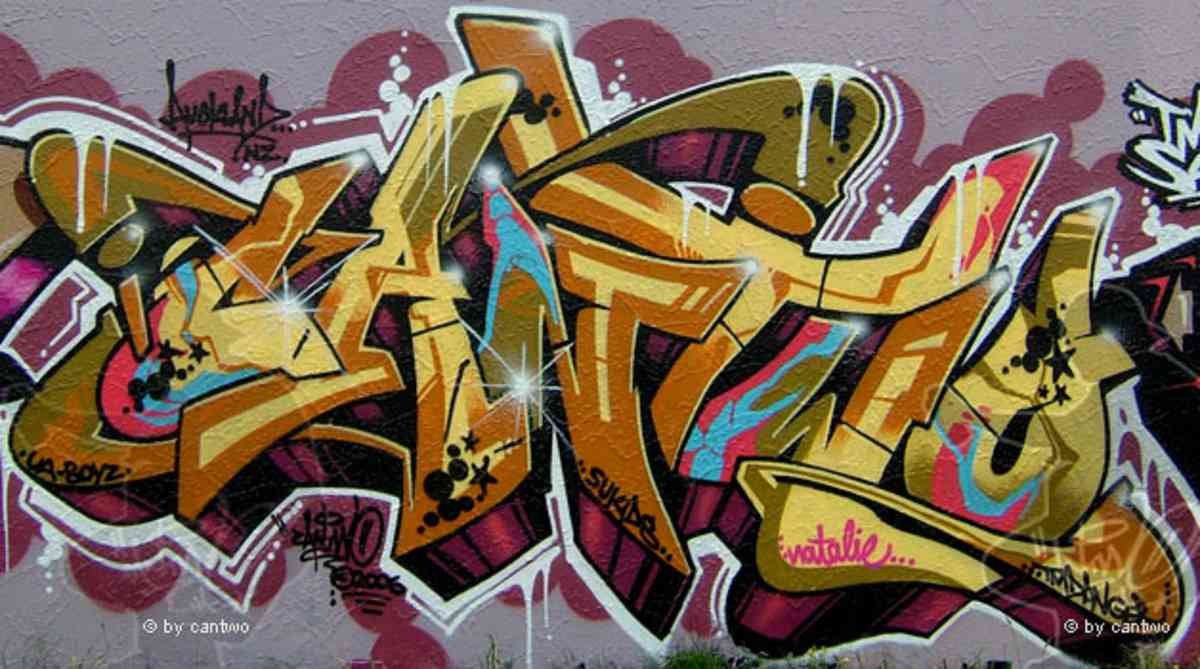 Graffiti Murals Street Art 0064 06 nz04 web A4 Photo Print