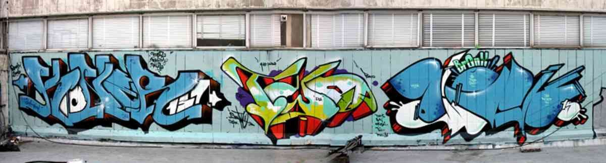 Graffiti Murals Street Art 0067 sl gallery big e9bab5efd8 A4 Photo Print