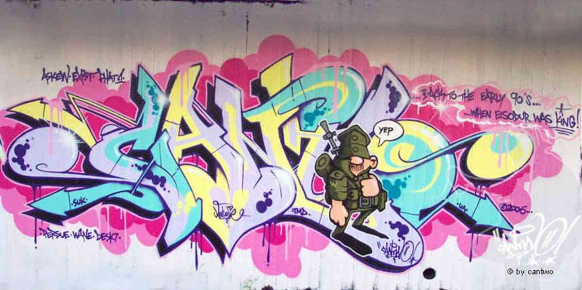 Graffiti Murals Street Art 0071 06 IN web A4 Photo Print