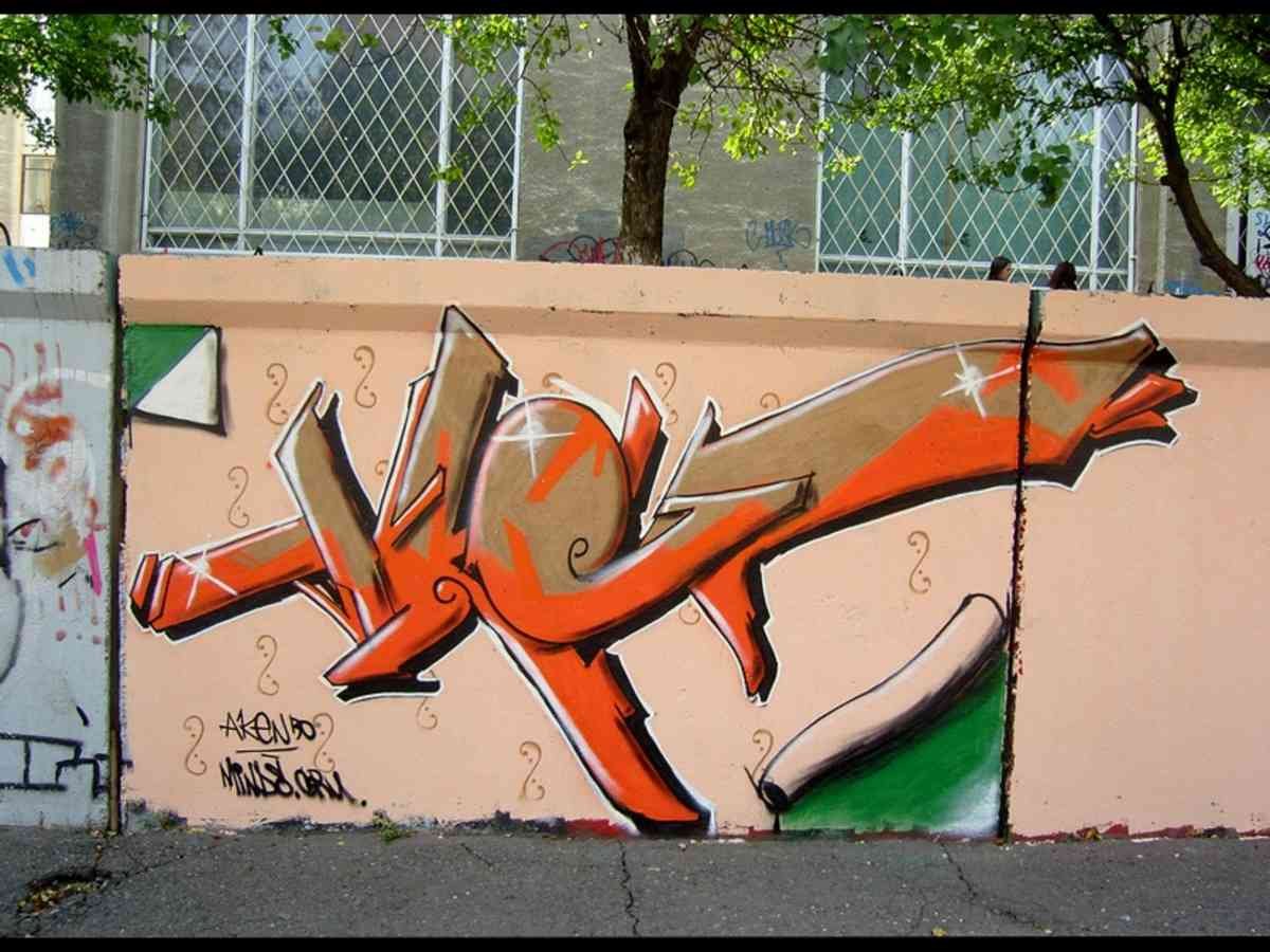 Graffiti Murals Street Art 0072 newst A4 Photo Print