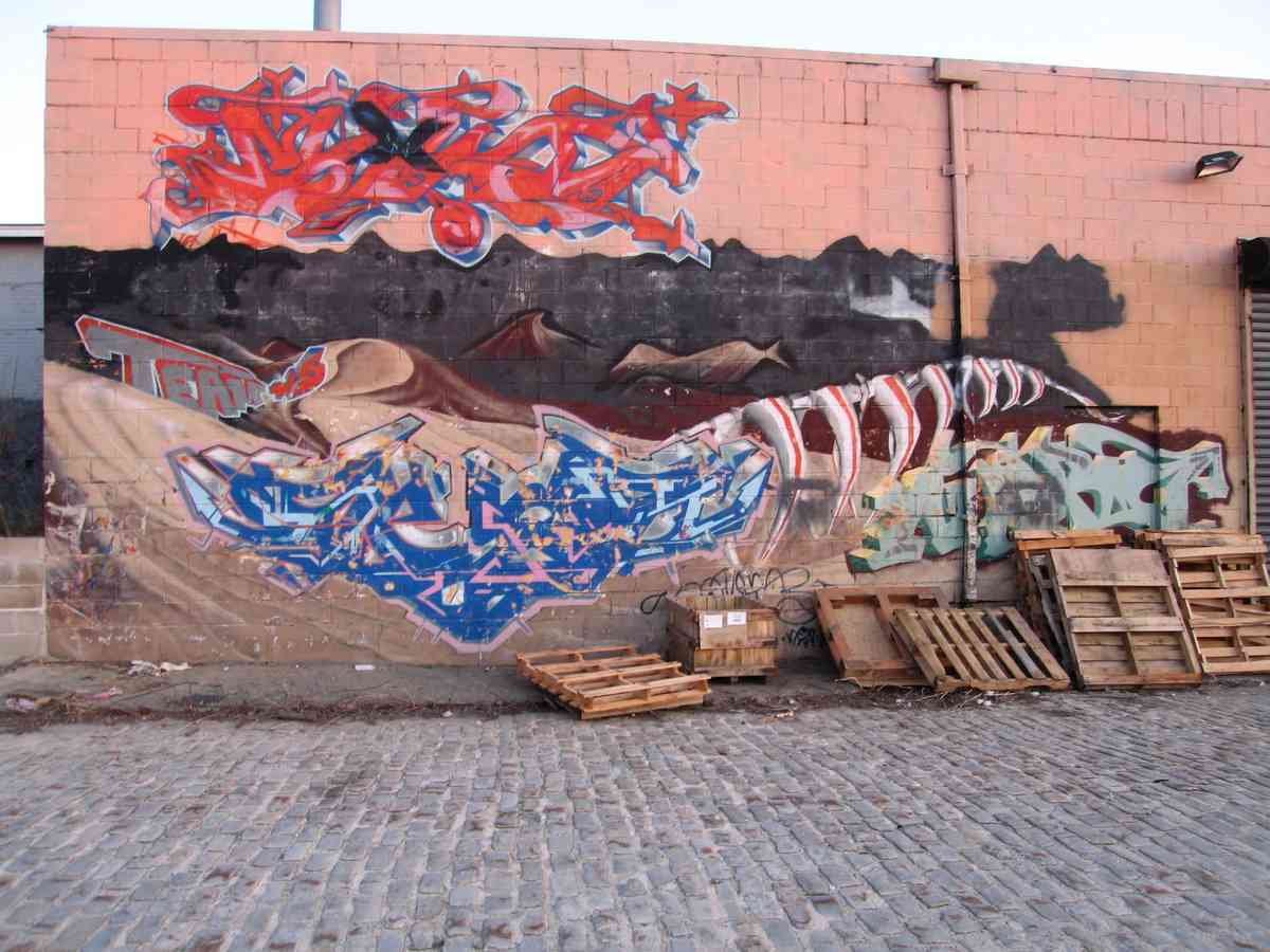 Graffiti Murals Street Art 0073 11124588 A4 Photo Print