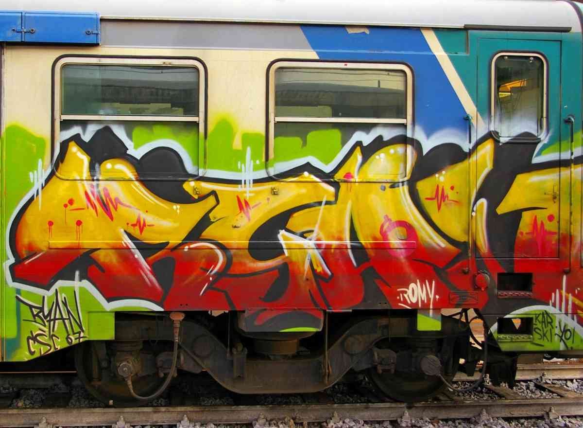 Graffiti Murals Street Art 008 1174 A4 Photo Print