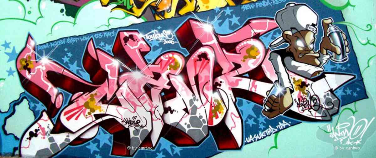Graffiti Murals Street Art 0083 06 toulouse web A4 Photo Print