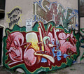 Graffiti Murals Street Art 0084 Rhyme Mtrl A4 Photo Print
