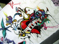 Graffiti Murals Street Art 0085 Vicio Graffiti by versatilegfx A4 Photo Print