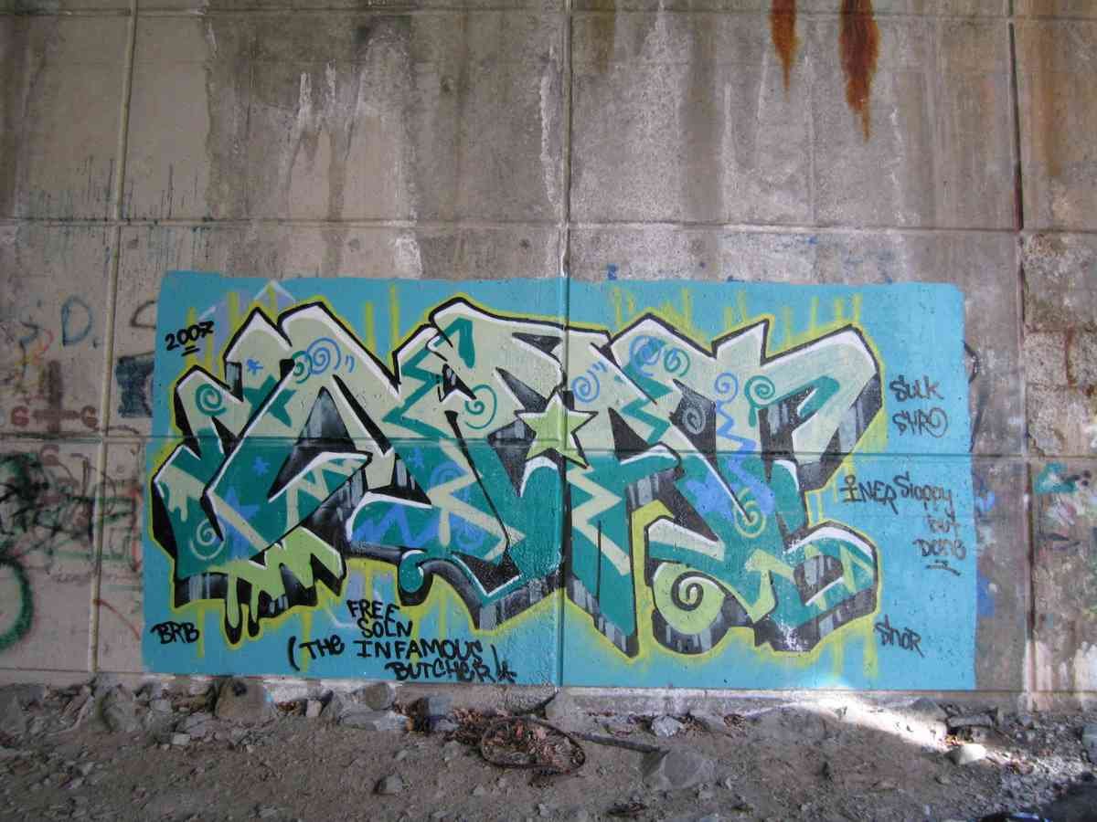 Graffiti Murals Street Art 0087 11124753 A4 Photo Print