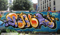 Graffiti Murals Street Art 0087 BCNFence A4 Photo Print