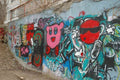 Graffiti Murals Street Art 0091 20080401 kirby 7upspot graffitiwall A4 Photo Print